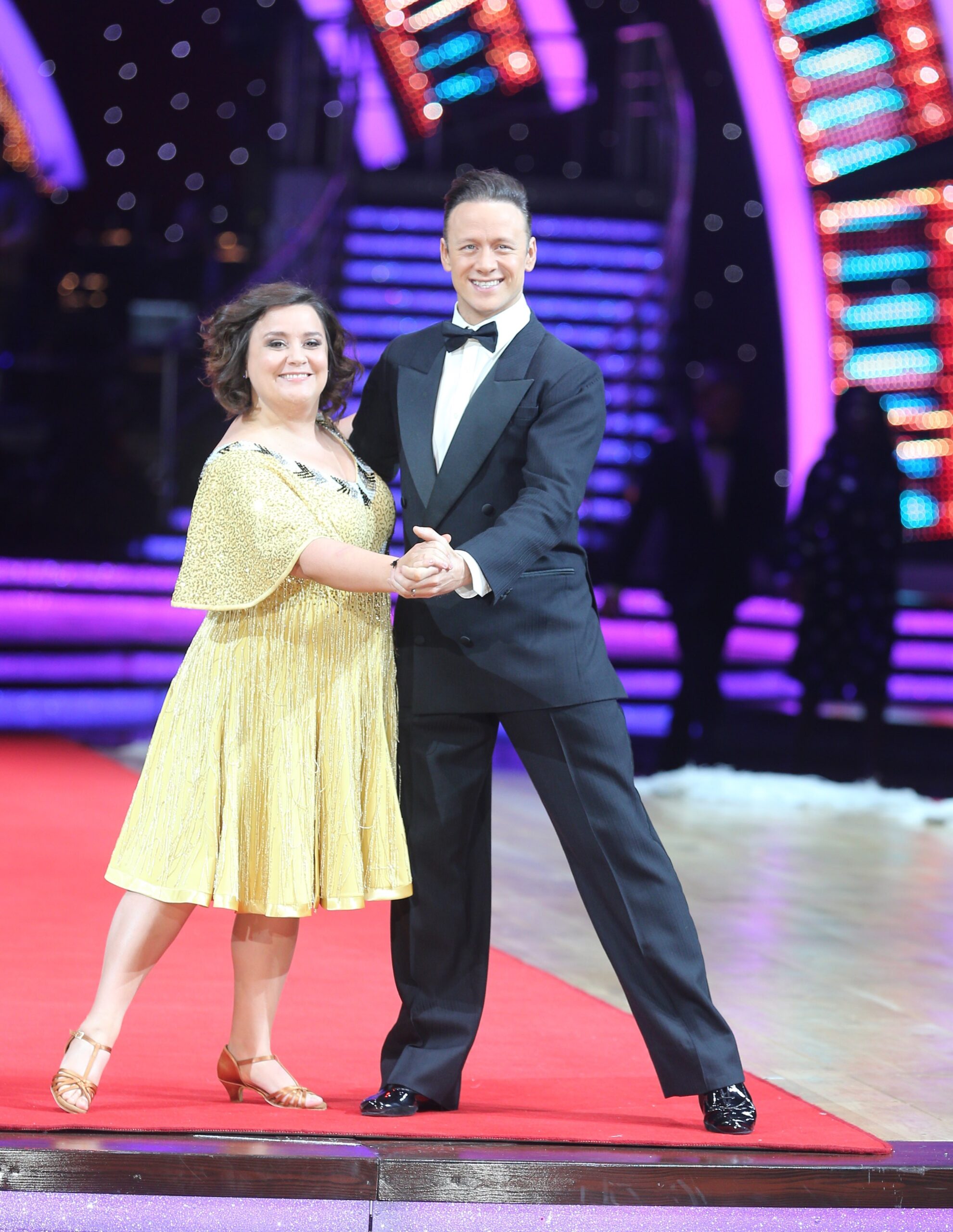 Susan Calman and Kevin Clifton on Strictly