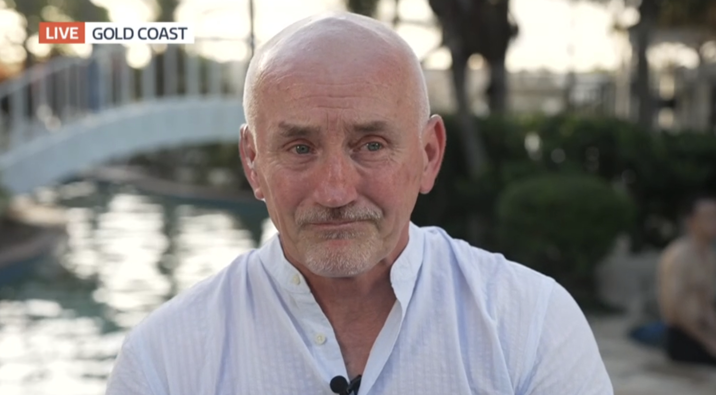 Barry McGuigan crying on Good Morning Britain
