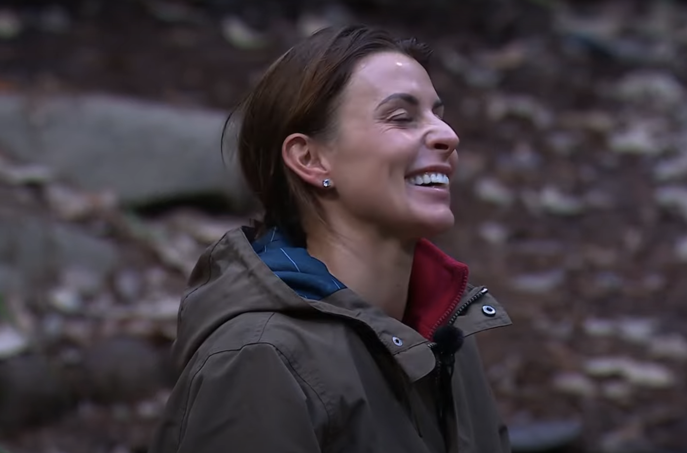 Coleen Rooney in the I'm A Celebrity jungle
