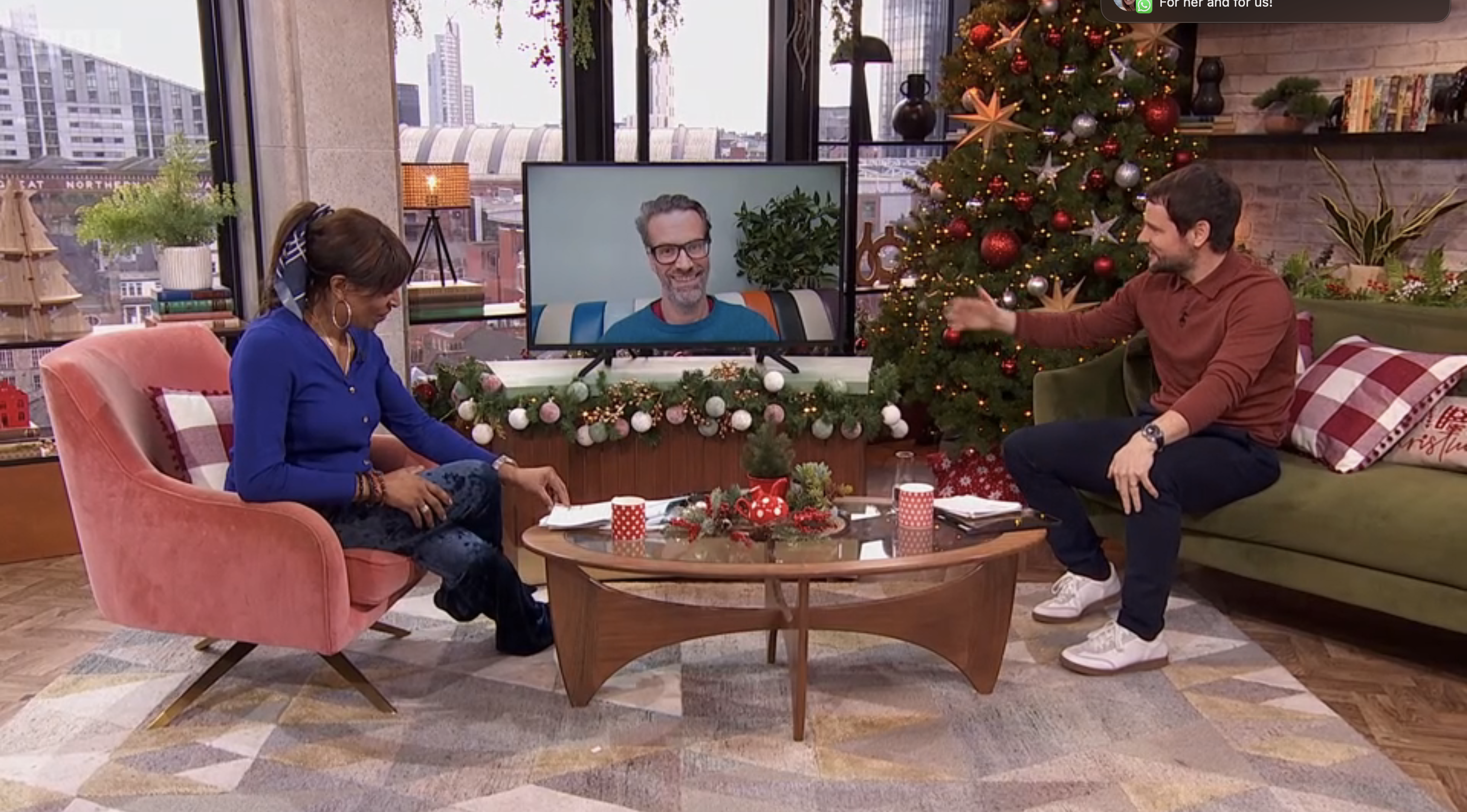 Marcus Brigstocke on BBC Morning Live
