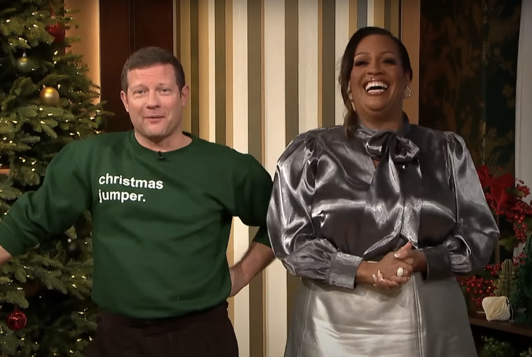 Dermot O'Leary and Alison Hammond on This Morning