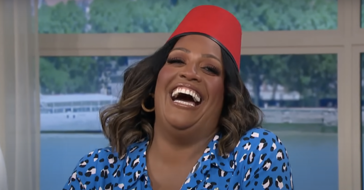 Alison Hammond laughing on This Morning