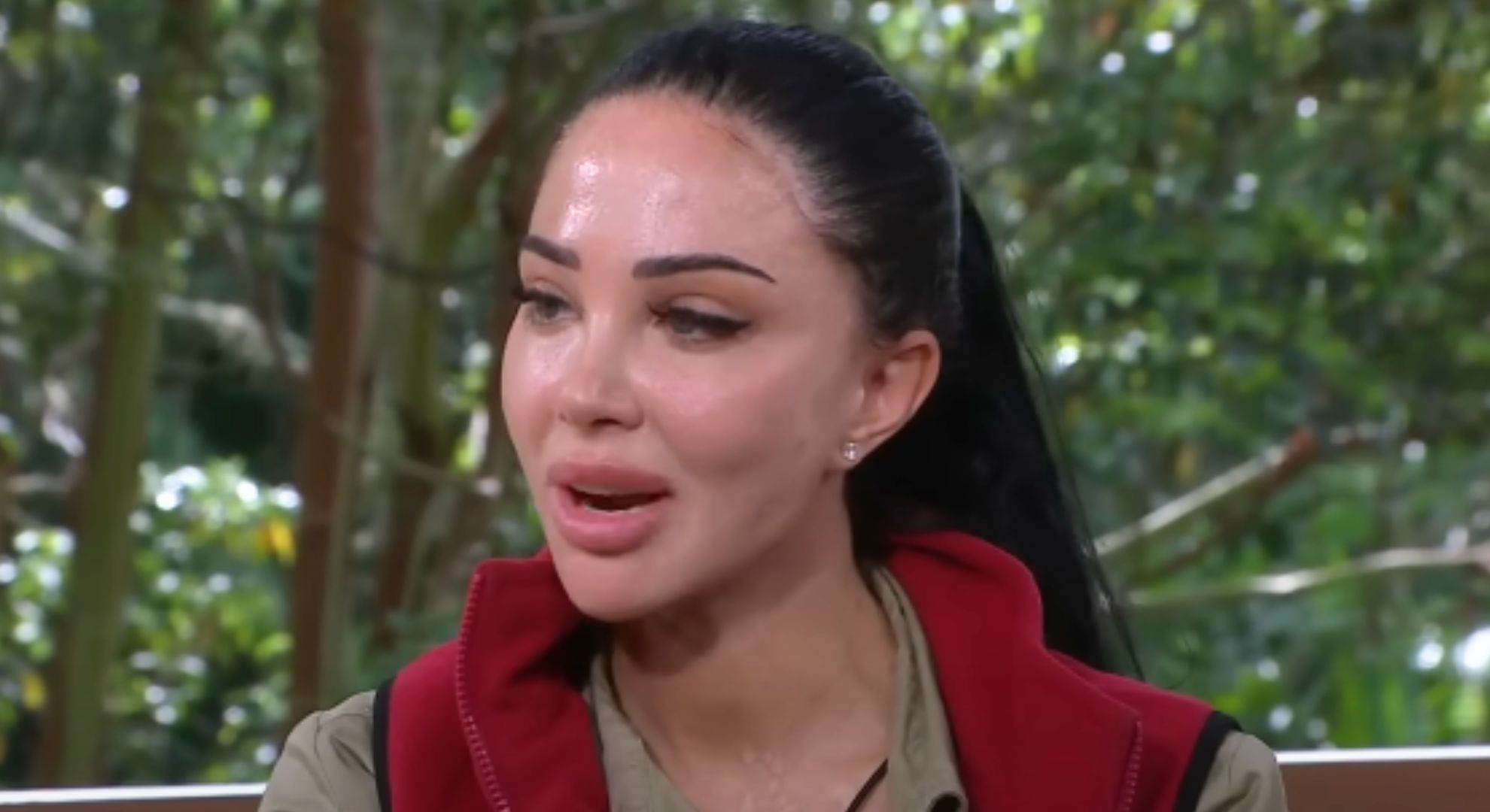 Tulisa Contostavlos speaking in I'm A Celebrity exit interview