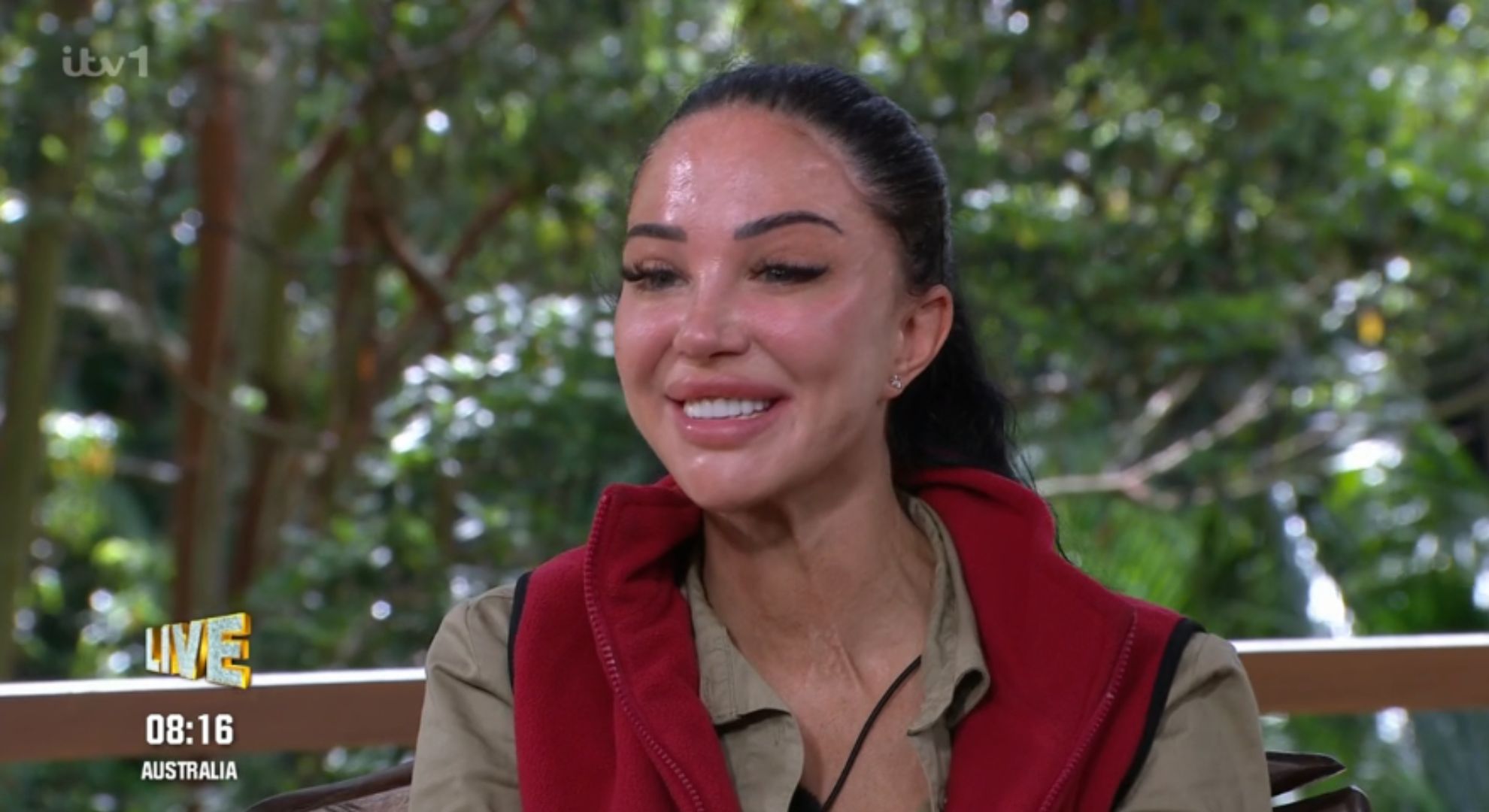Tulisa Contostavlos in exit interview on I'm A Celebrity
