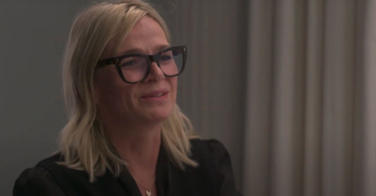 Zoe Ball during an interview