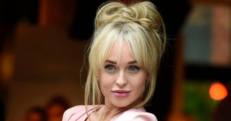 Jorgie Porter posing
