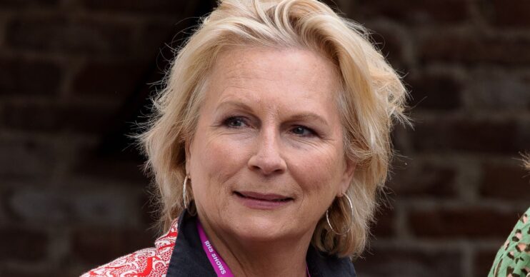 Jennifer Saunders smiling