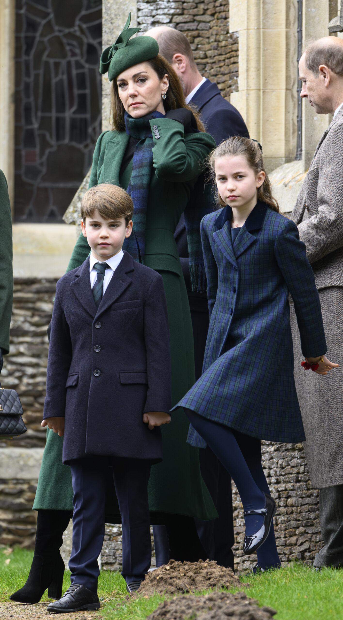 Princess Kate at the Christmas service at St. Mary Magdalene Church on the Sandringham estate