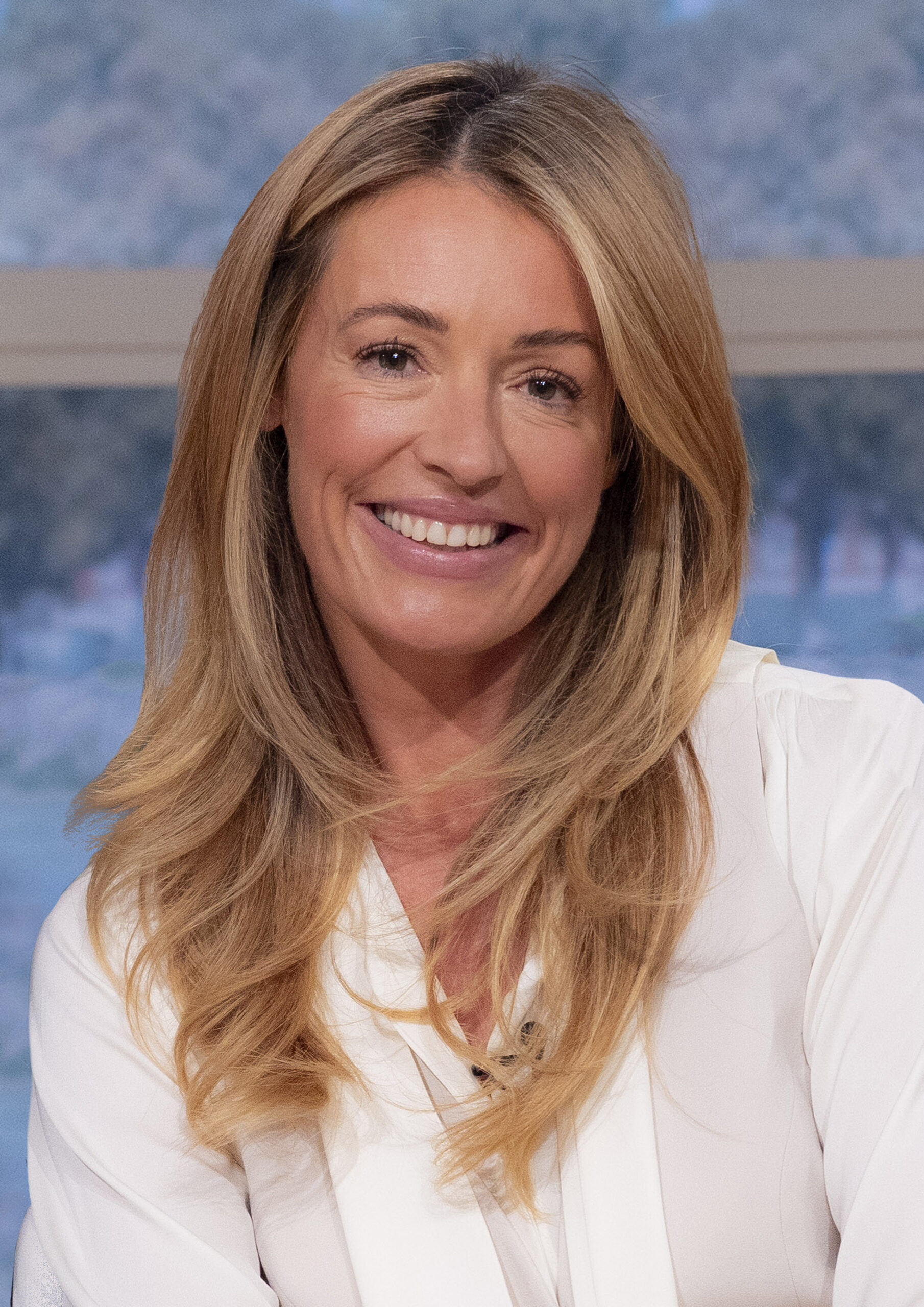 Cat Deeley smiling on This Morning 