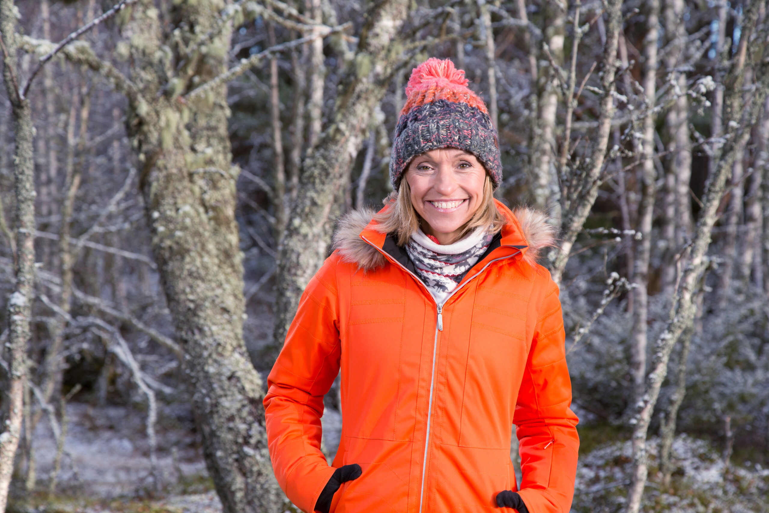Michaela Strachan on Winterwatch