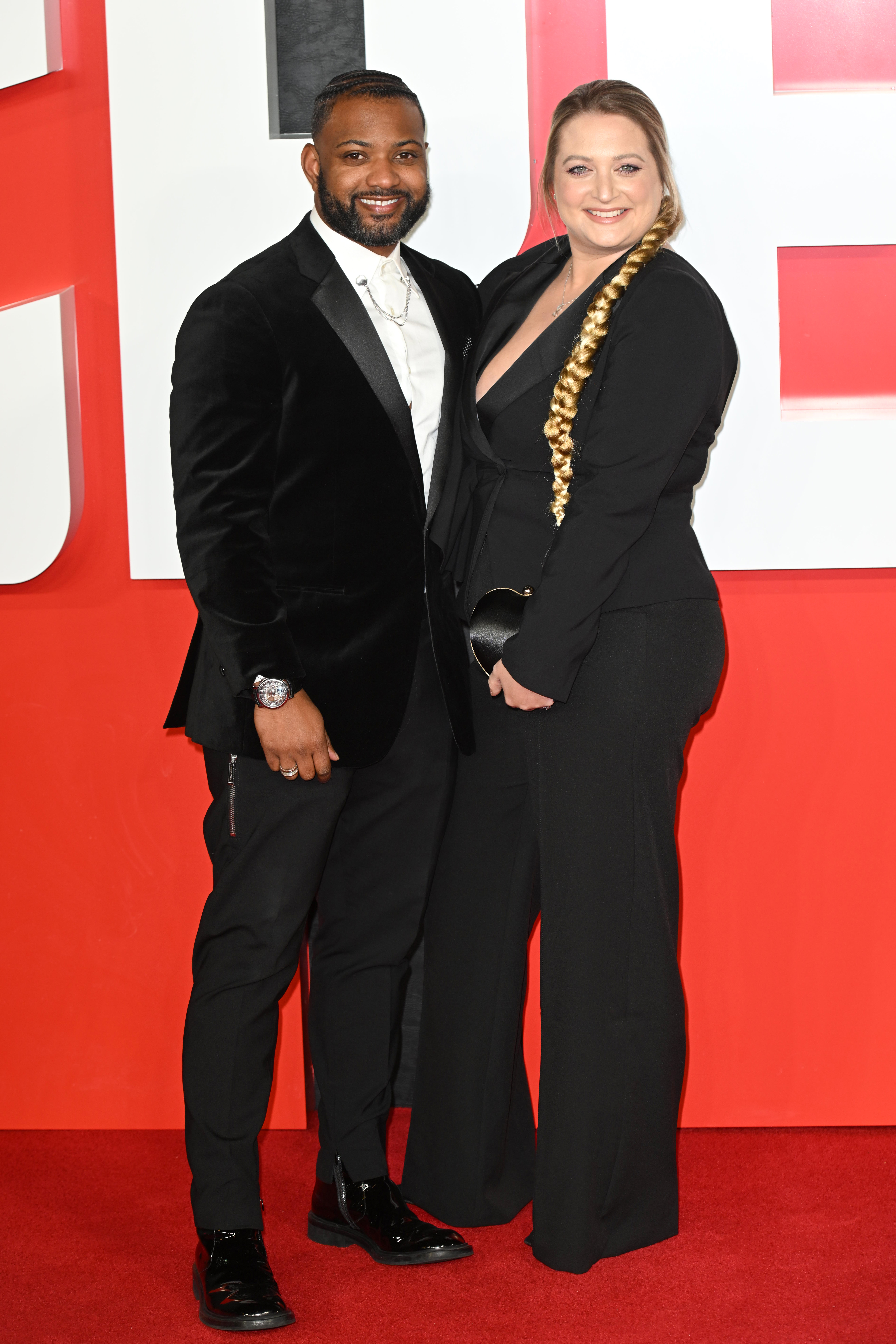 JB and Chloe Gill on the red carpet