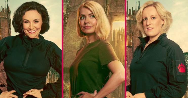Shirley Ballas, Holly Willoughby and Steph McGovern in Celebrity Bear Hunt PR shots