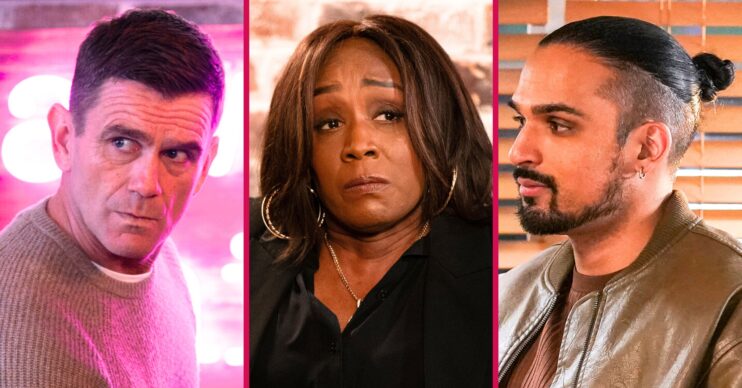 EastEnders' Jack, Denise, Ravi split pic