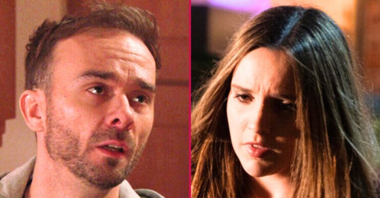 Coronation Street's David, Amy split pic