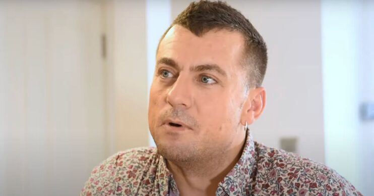 Paul Danan during an interview