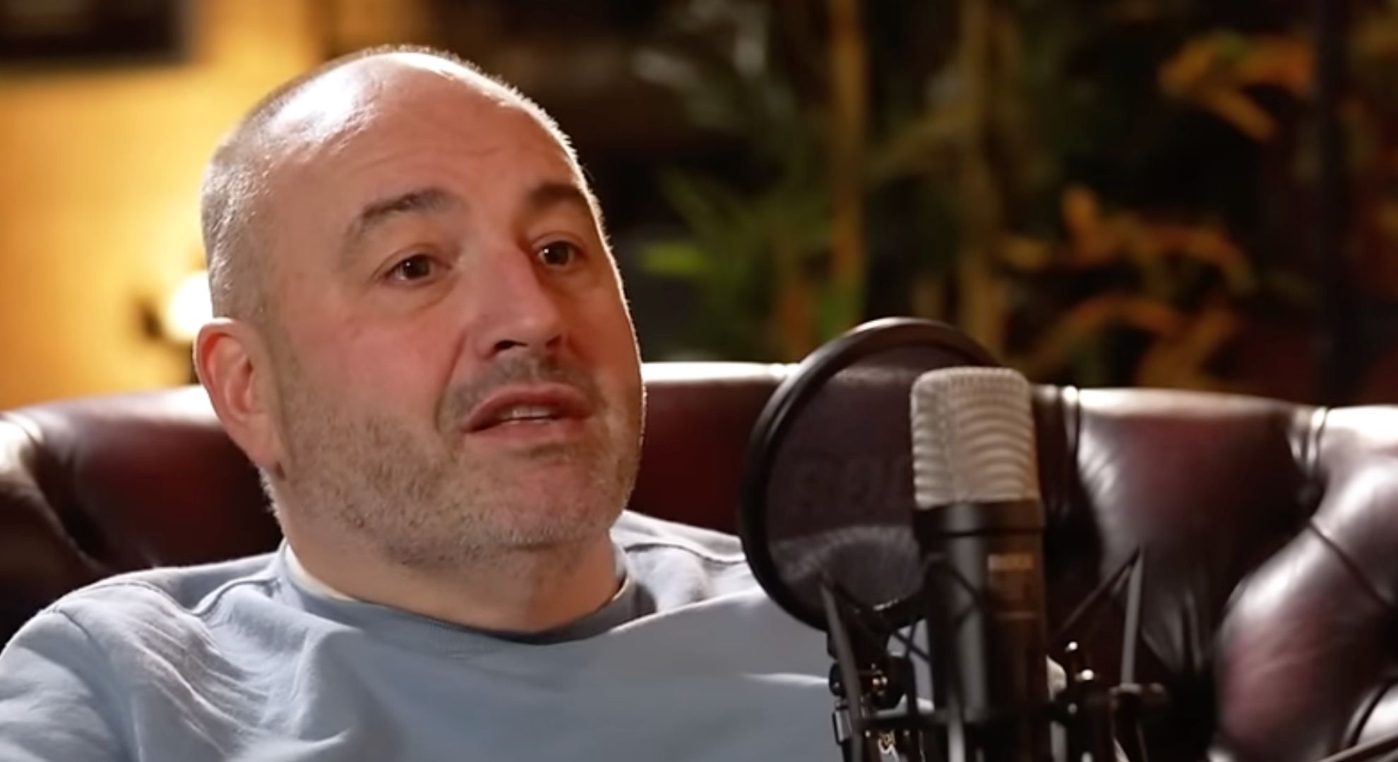 Wynne Evans talking on the Sorted Food podcast