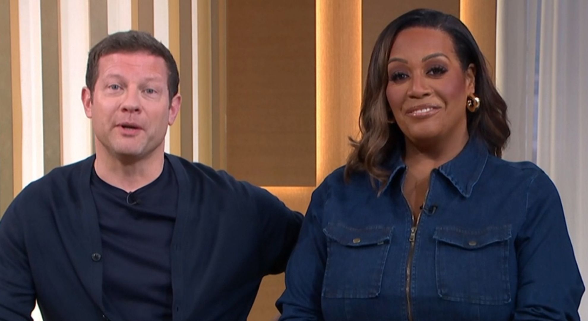 Dermot O'Leary and Alison Hammond presenting This Morning