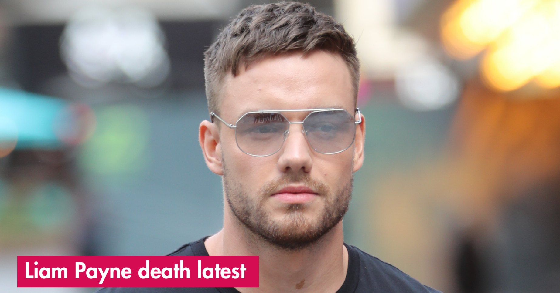 Liam Payne wearing sunglasses