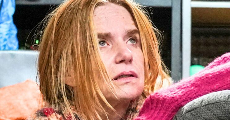 EastEnders' Bianca in a state