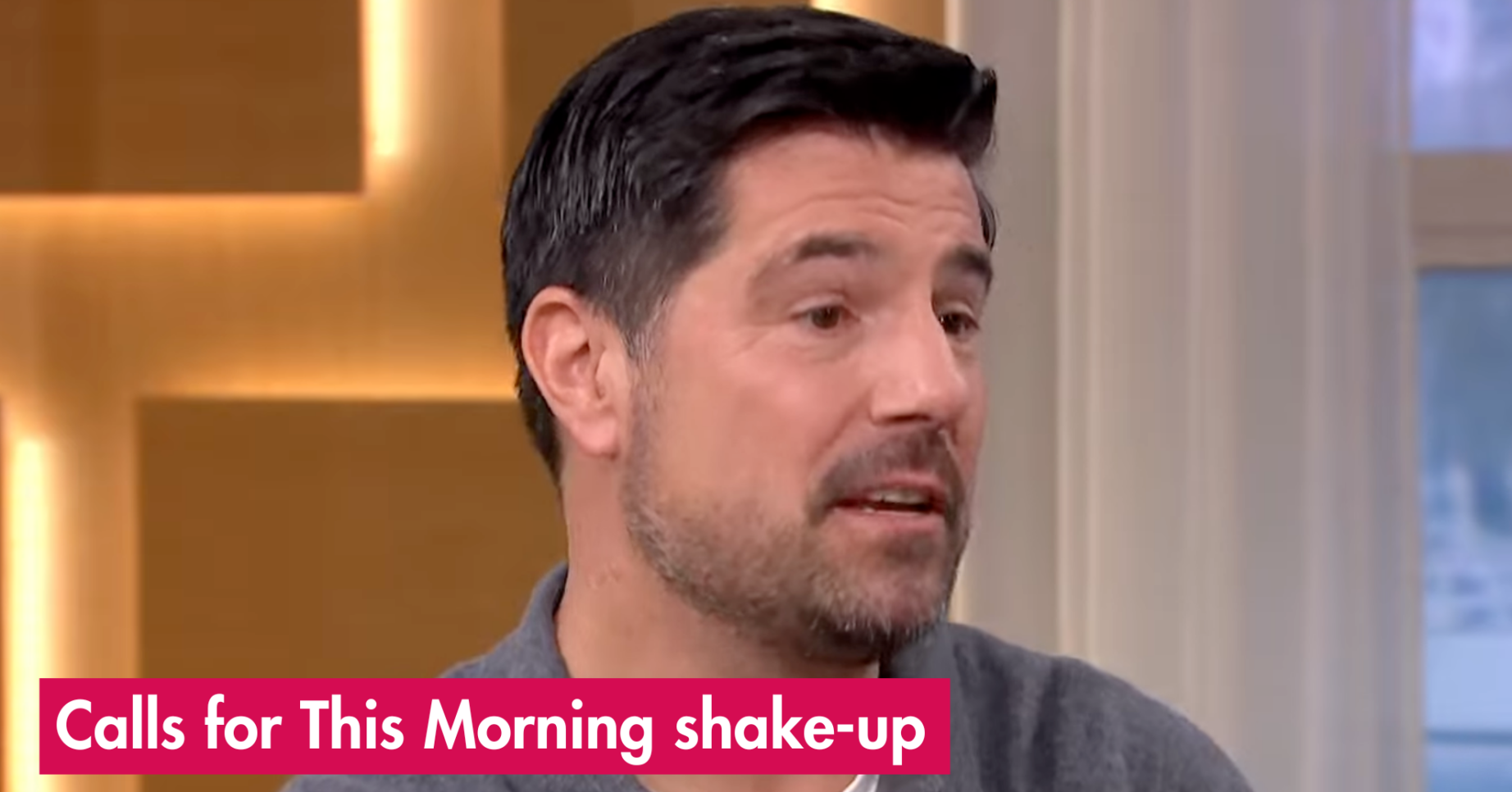 Craig Doyle presenting This Morning
