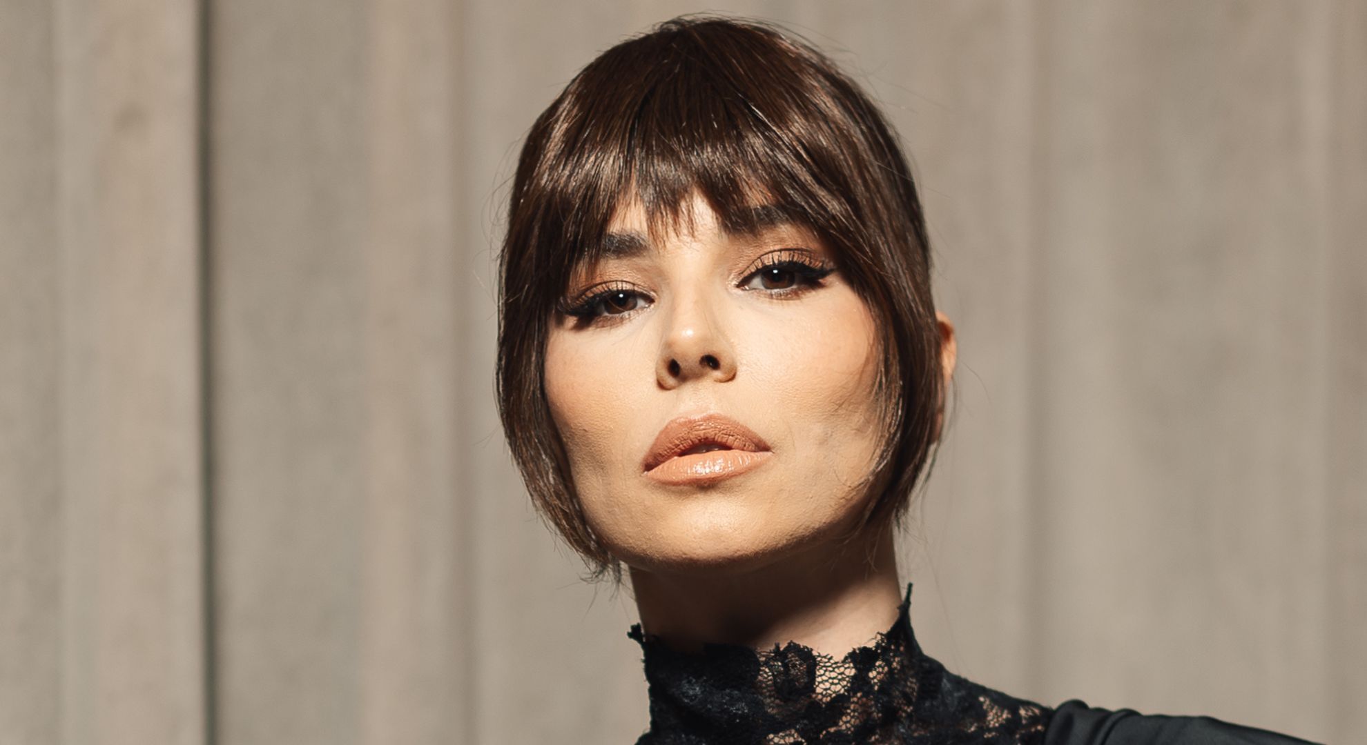 Cheryl Cole pouting