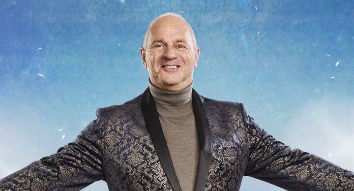 Sir Steve Redgrave in a promo shot for Dancing On Ice