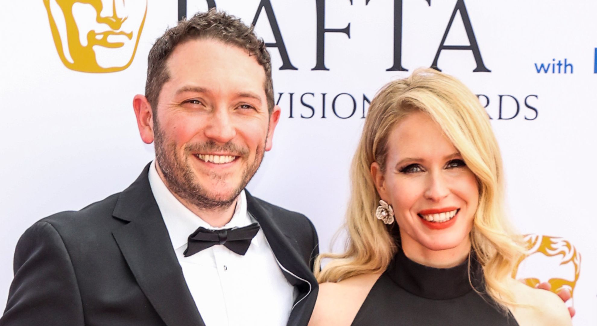 Jon Richardson and Lucy Beaumont at the BAFTAS