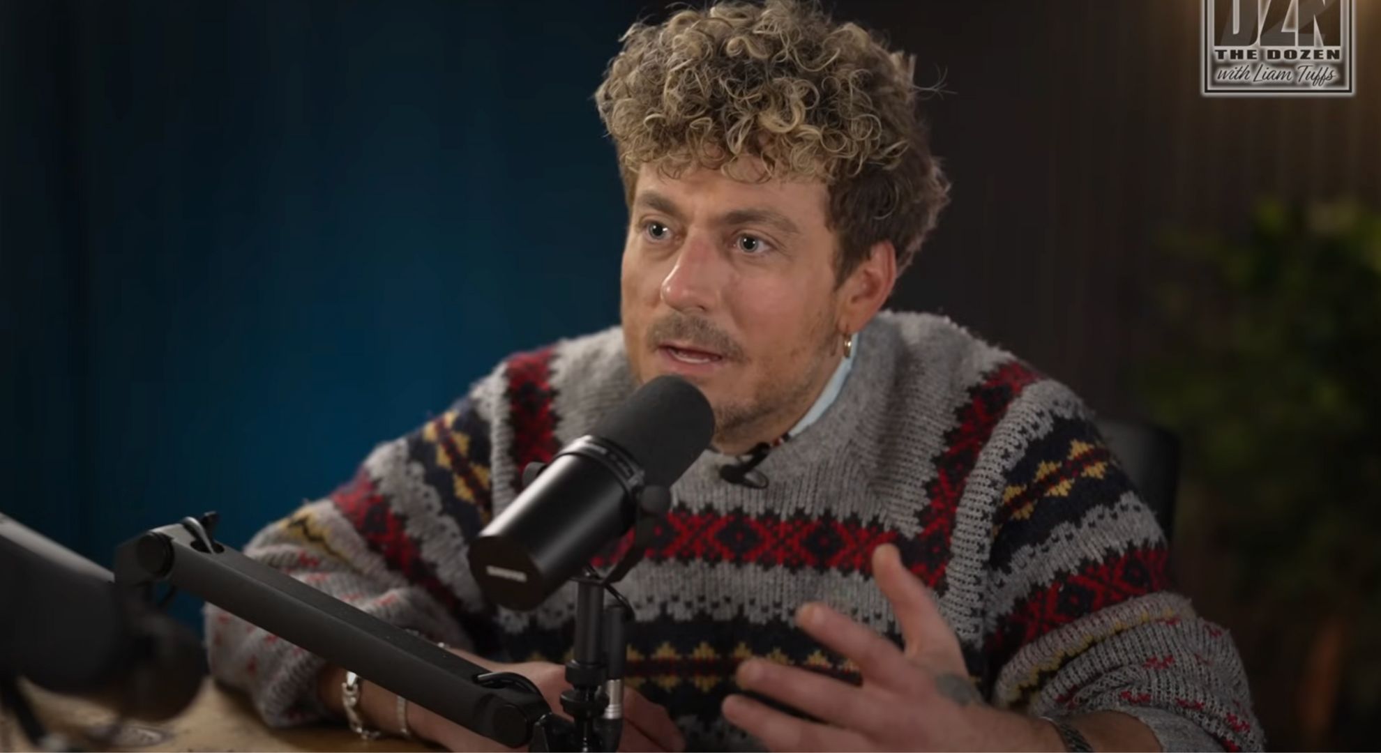 Paul Danan during a podcast interview