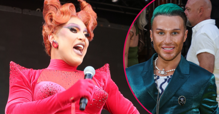 The Vivienne in drag and out of drag