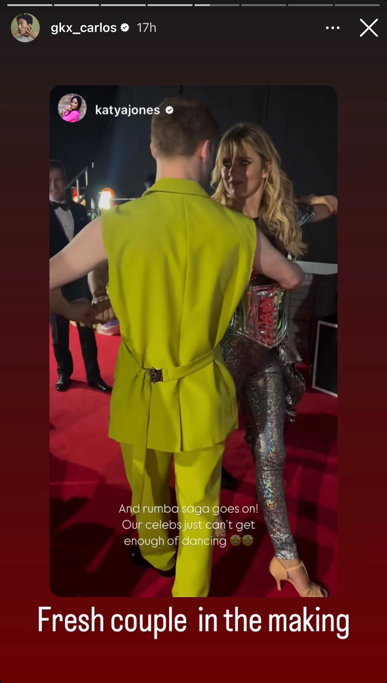Tasha and Strictly co-star Jamie