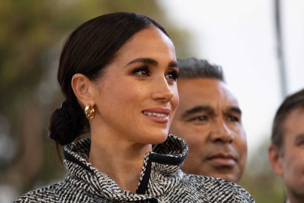 Meghan Markle smiling at the Fall One805LIVE! Festival