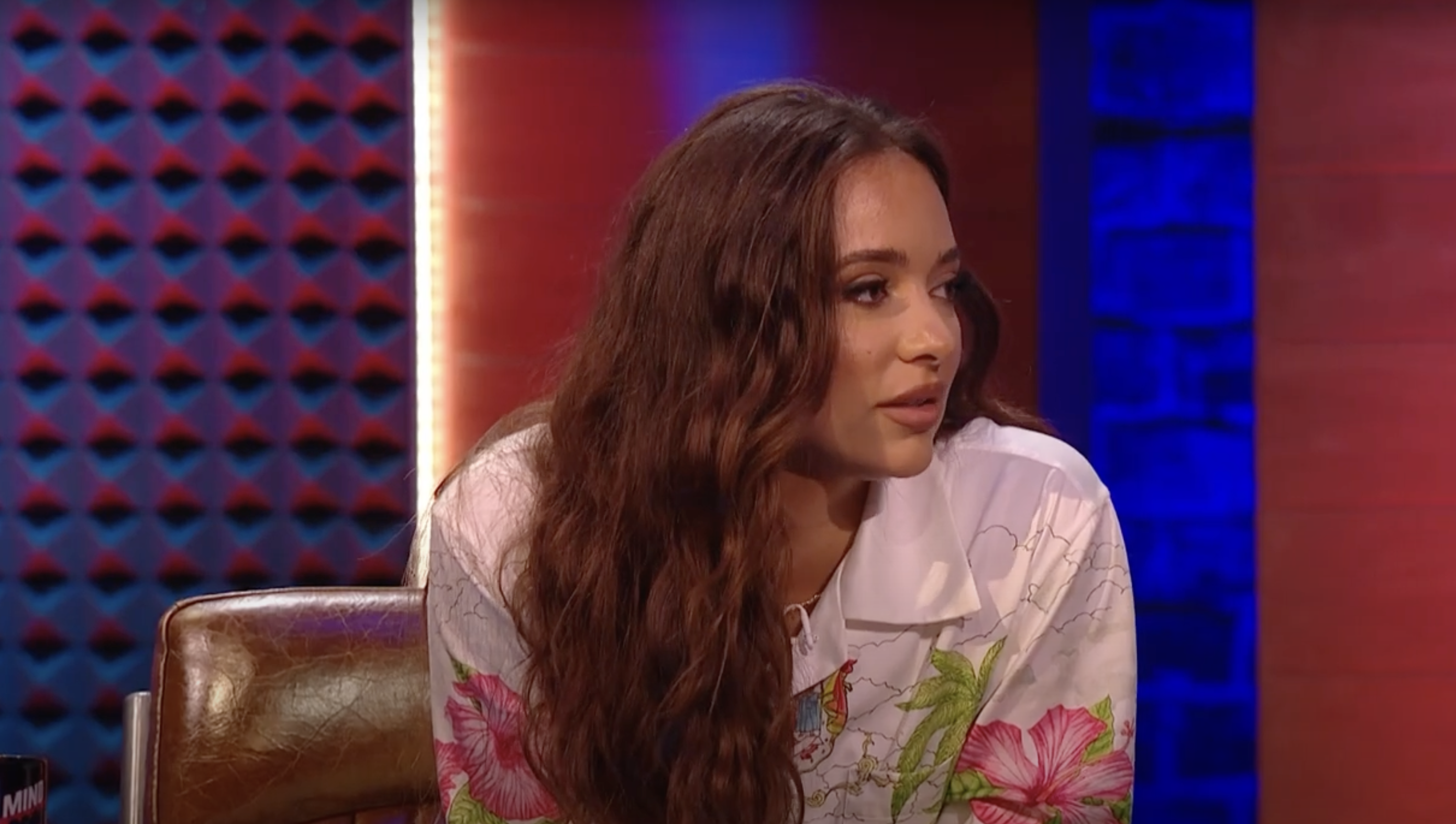 Jade Thirlwall looks sad on Sky TV 