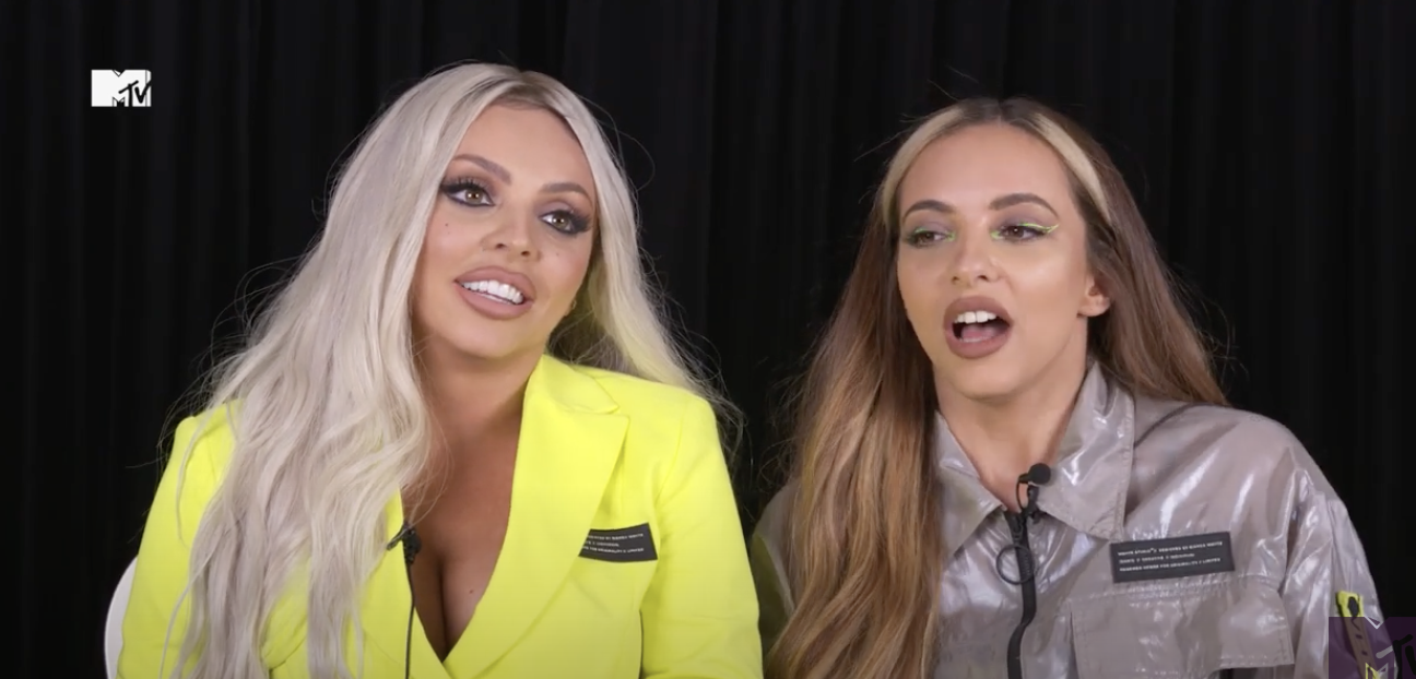 Jesy Nelson and Jade Thirlwall on MTV 