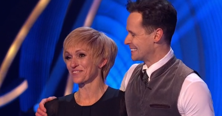 Michaela Strachan and Mark Hanretty on Dancing On Ice