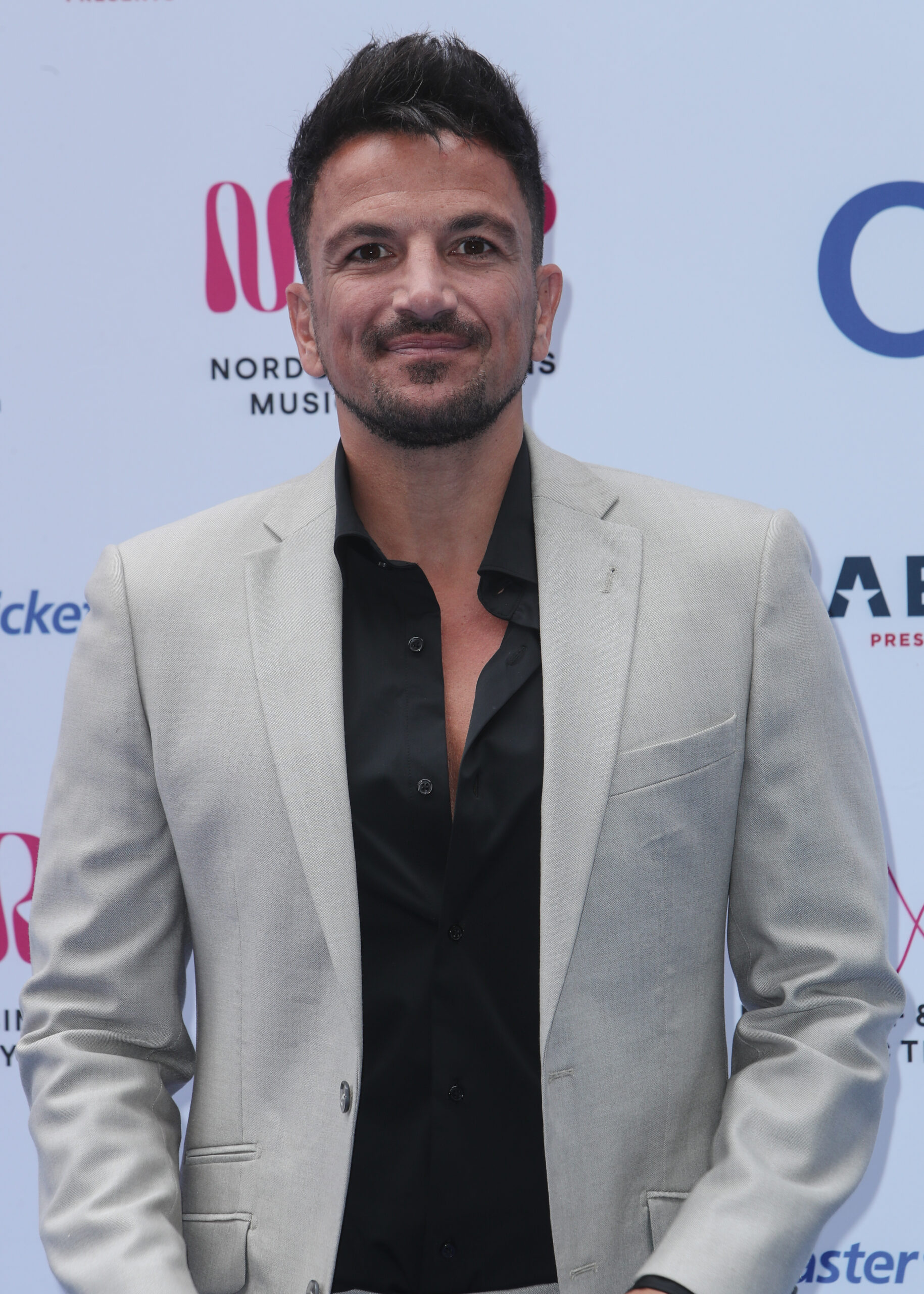 Peter Andre on the red carpet