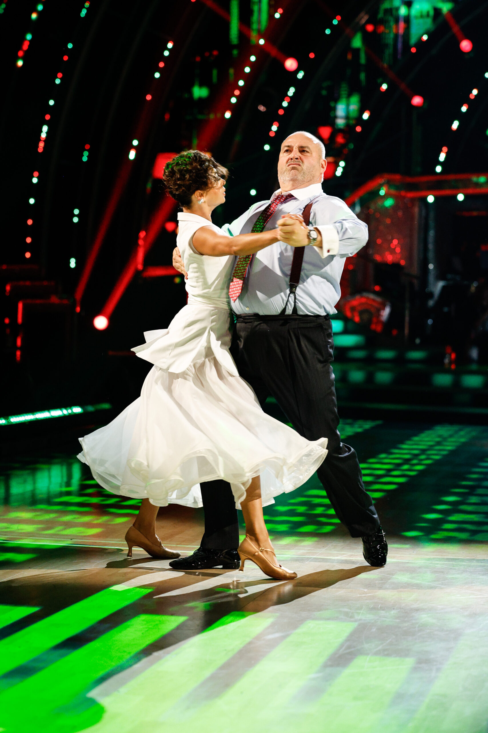 Wynne Evans dancing on Strictly