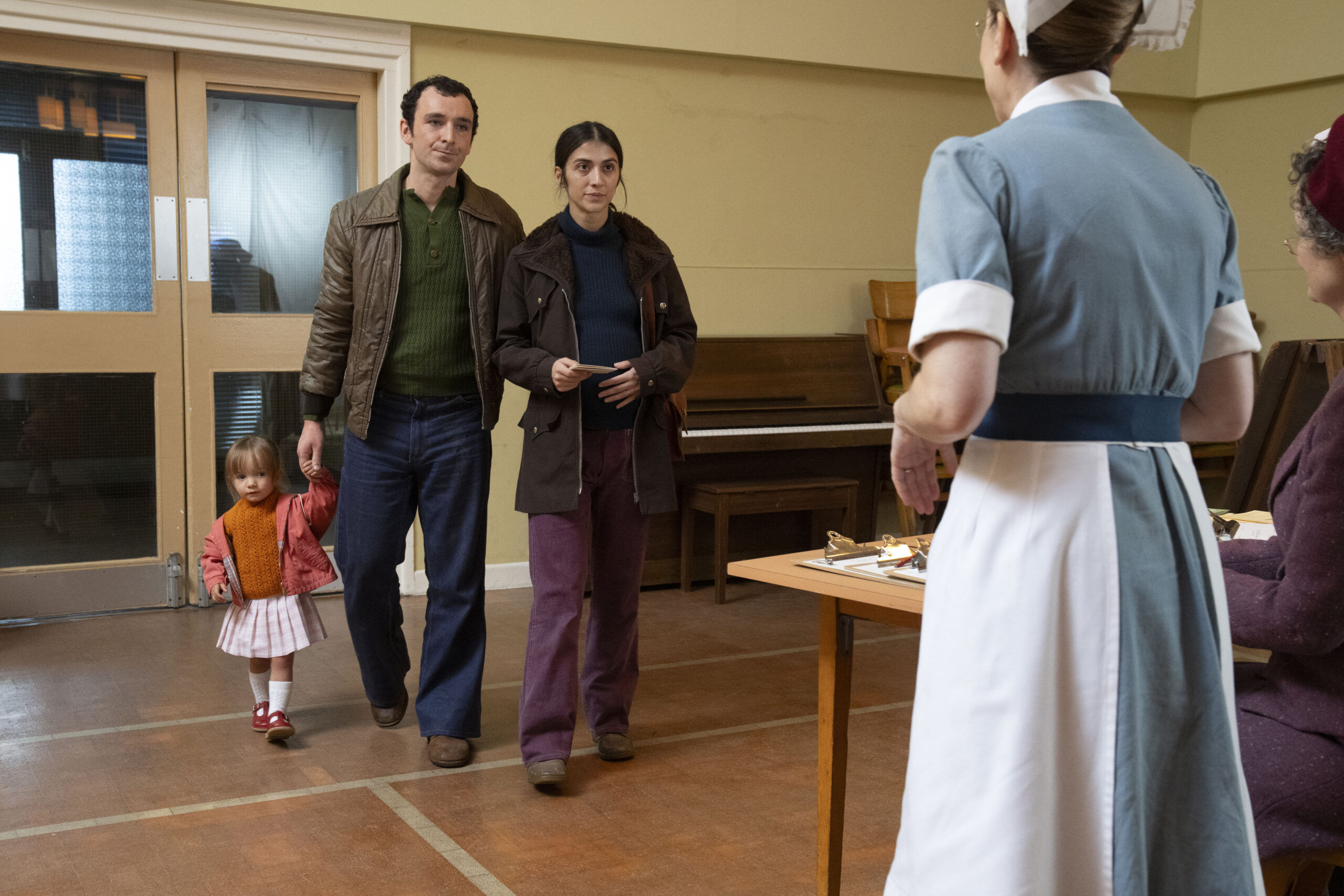 Jacqui and laurence in Call The Midwife 