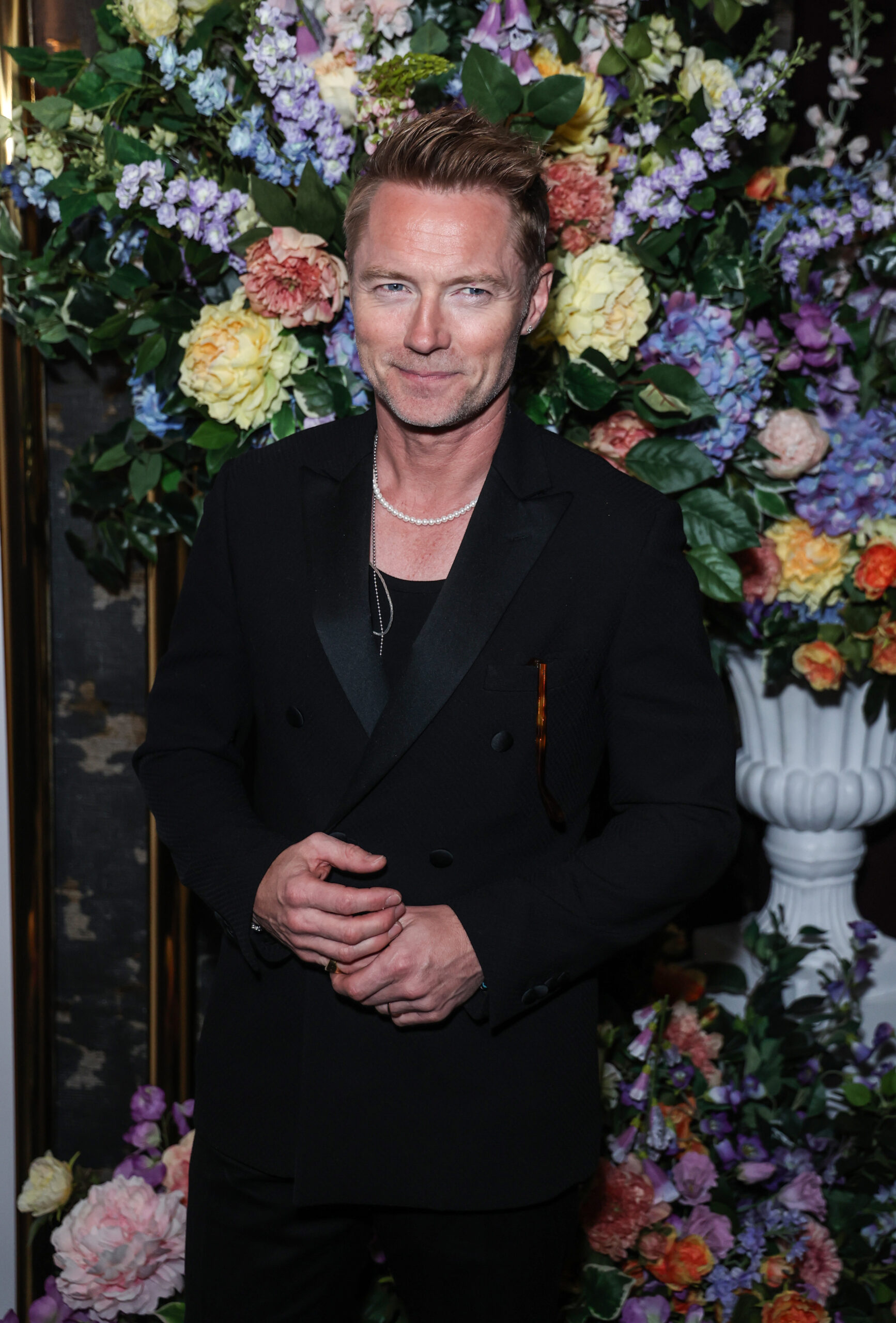 Ronan Keating smiling