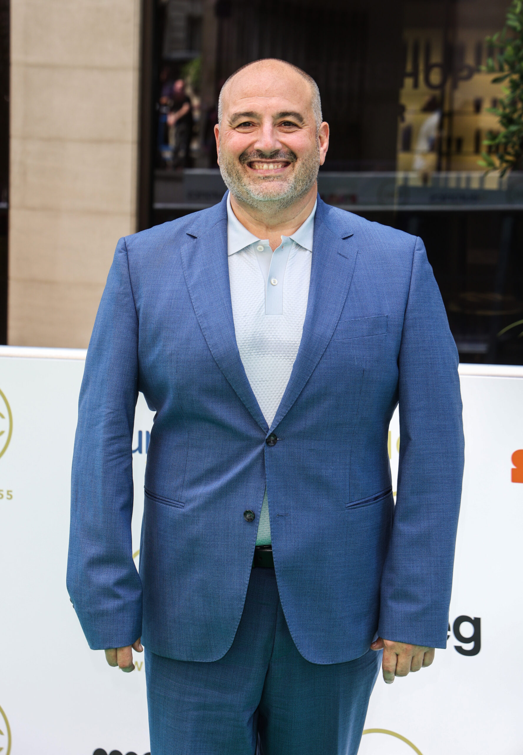 Wynne Evans smiling 