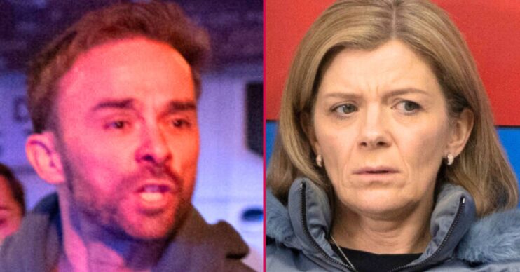 Coronation Street's David, Leanne split pic