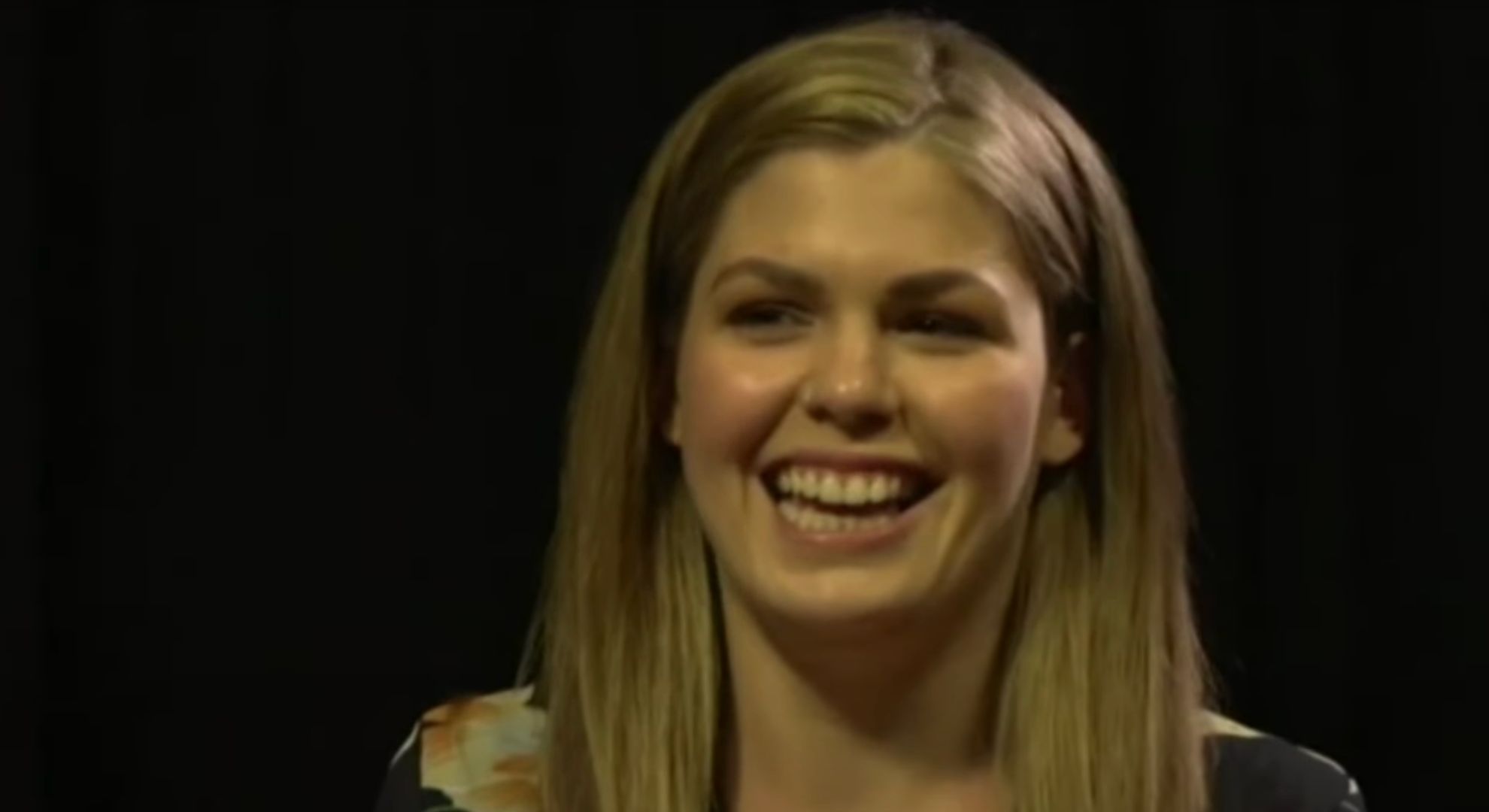 Belle Gibson smiling