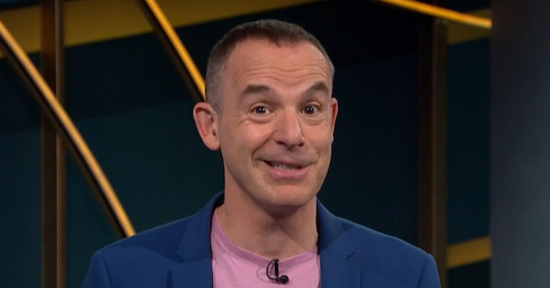Martin Lewis hosting the Money Show