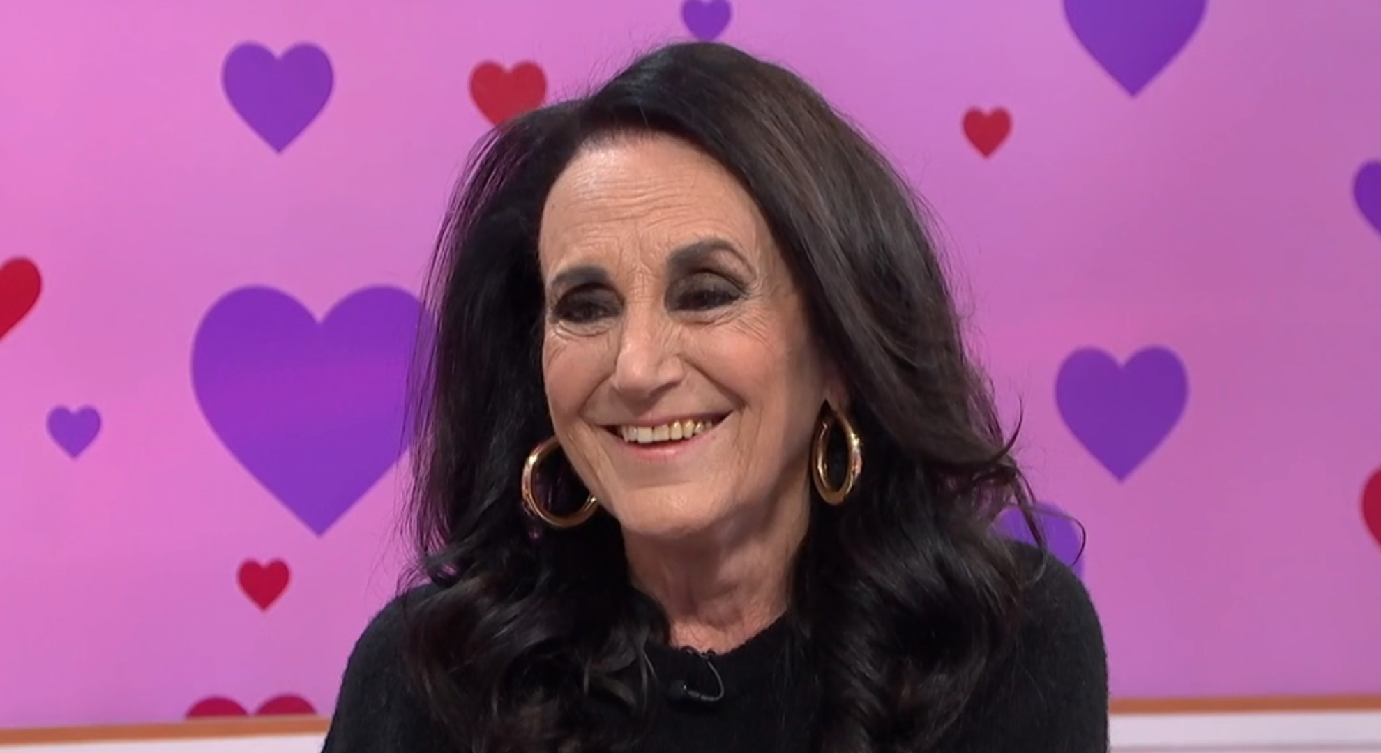Lesley Joseph smiling on GMB