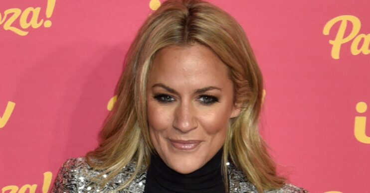 Caroline Flack smiling