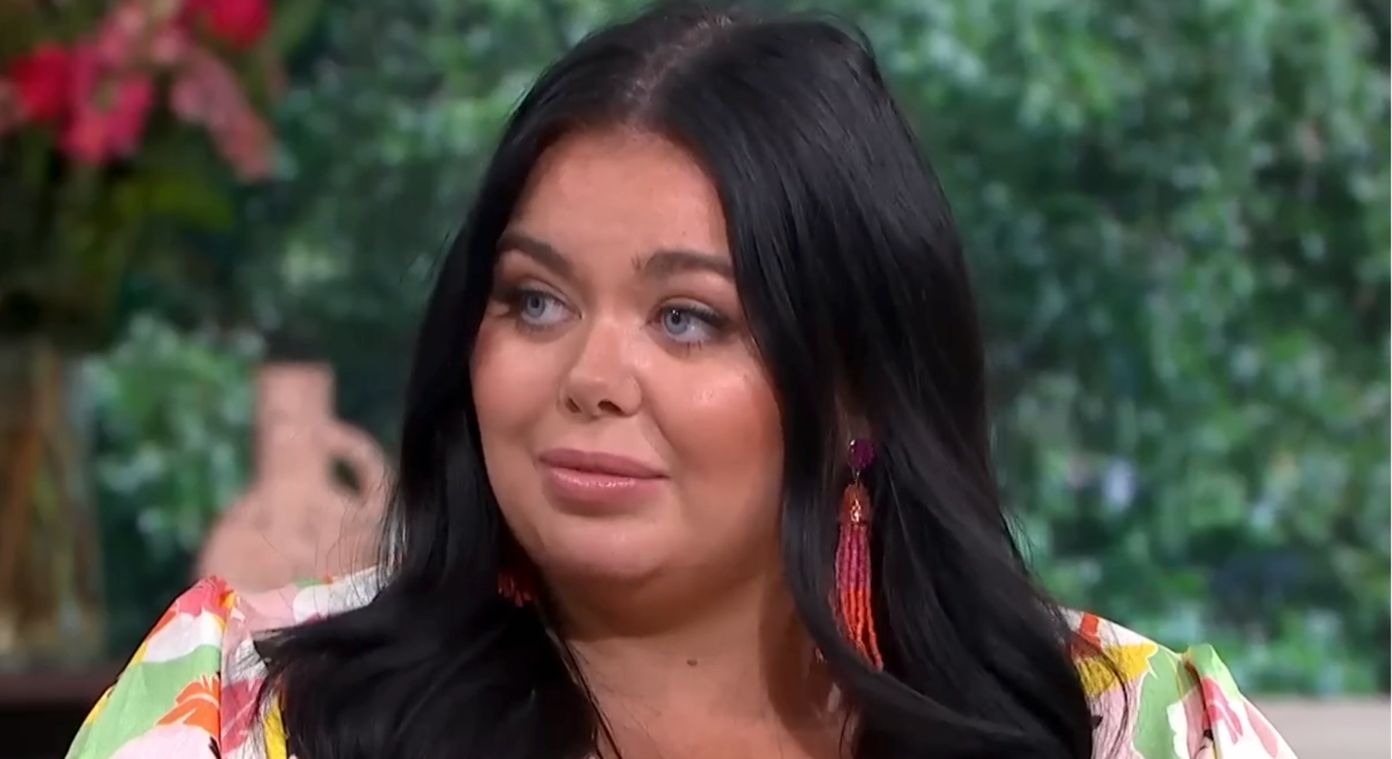 Scarlett Moffatt looking sad on This Morning