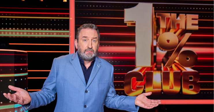 Lee Mack presenting The 1% Club