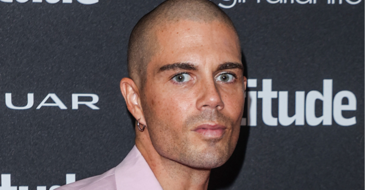 Max George on the red carpet