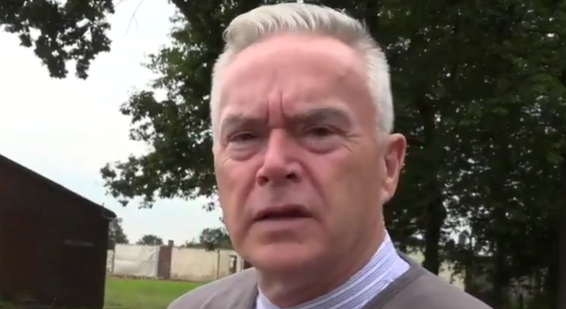 Huw Edwards talking