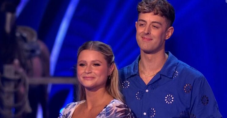 Mollie Pearce and Colin Grafton on Dancing On Ice