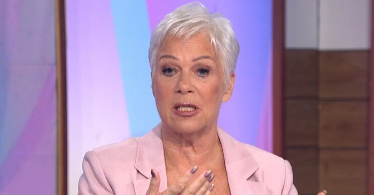 Denise Welch speaking on Loose Women